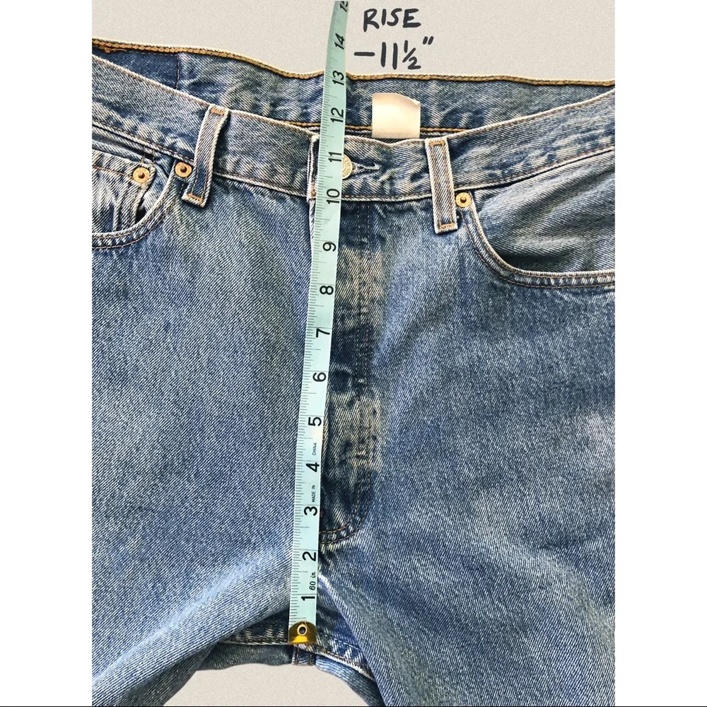 VTG Levi's Blue Straight Leg Women's Jeans - Picture 8 of 16